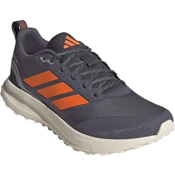adidas RUNFALCON 5 TR Pánska bežecká obuv, sivá, veľkosť 42