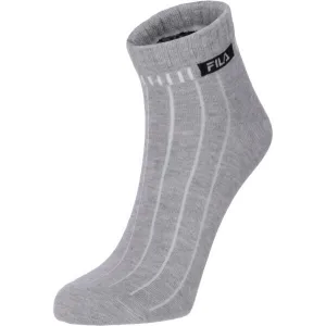 Fila QUARTER PLAIN VISCOSE MADE OF BAMBOO PULP SOCKS Ponožky, biela, veľkosť 43-46