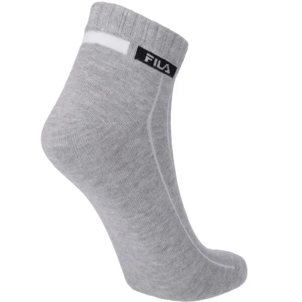 Fila QUARTER PLAIN VISCOSE MADE OF BAMBOO PULP SOCKS Ponožky, biela, veľkosť 43-46