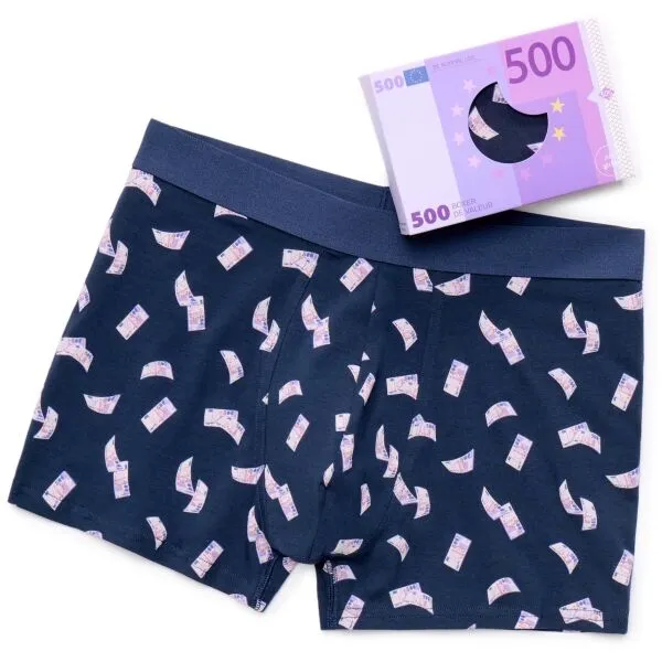 CELIO XMIBOEURO Pánske boxerky v darčekovom balení, tmavo modrá, veľkosť