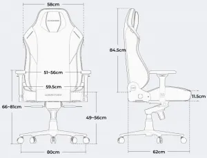 Herná stolička DXRacer MARTIAN XL Triangle s elektrickým ovládaním, masážou a ventiláciou, čierno-červená