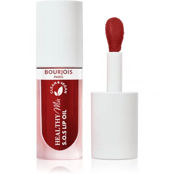 Bourjois Healthy Mix S.O.S Lip Oil olej na pery s hydratačným účinkom odtieň 10 Rich Cherry 4.5 ml
