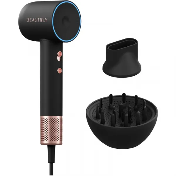 Beautifly VelaAir fén na vlasy Black 1 ks