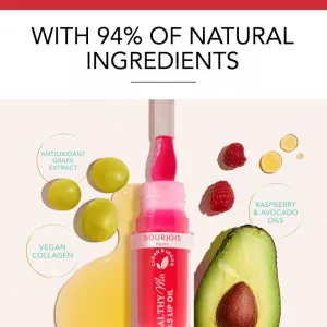 Bourjois Healthy Mix S.O.S Lip Oil olej na pery s hydratačným účinkom odtieň 08 Chocolat Chaud 4.5 g