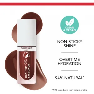 Bourjois Healthy Mix S.O.S Lip Oil olej na pery s hydratačným účinkom odtieň 08 Chocolat Chaud 4.5 g