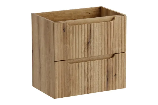 Comad Závesná skrinka pod umývadlo Nova s doskou 50 cm dub coast evoke