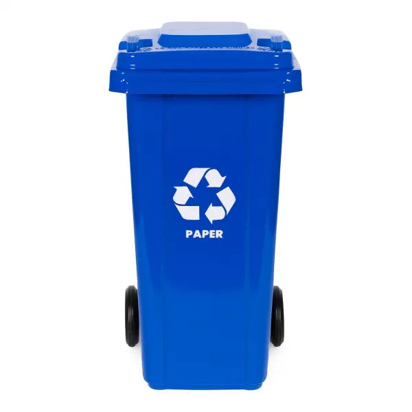 MULTISTORE Smetná nádoba na papier ECOSORT 120 L modrá