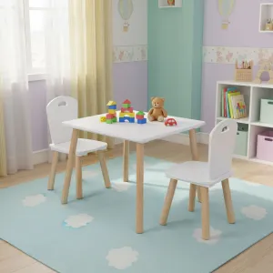 ECOTOYS Sada dětského nábytku Bedry bílá