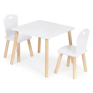 ECOTOYS Sada dětského nábytku Bedry bílá