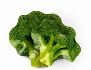 Allesken Sklenená miska Aria Fresh Brokolica 18 cm zelená