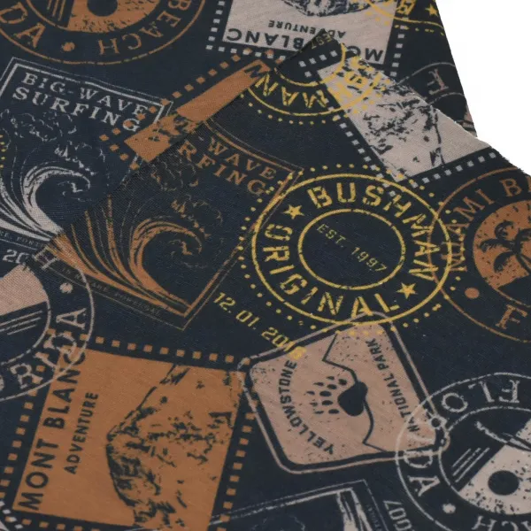 Bushman UNI multifunkčná šatka Bandana, antracitový UNI