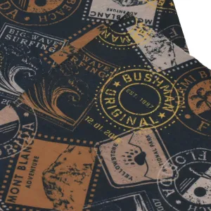Bushman UNI multifunkčná šatka Bandana, antracitový UNI
