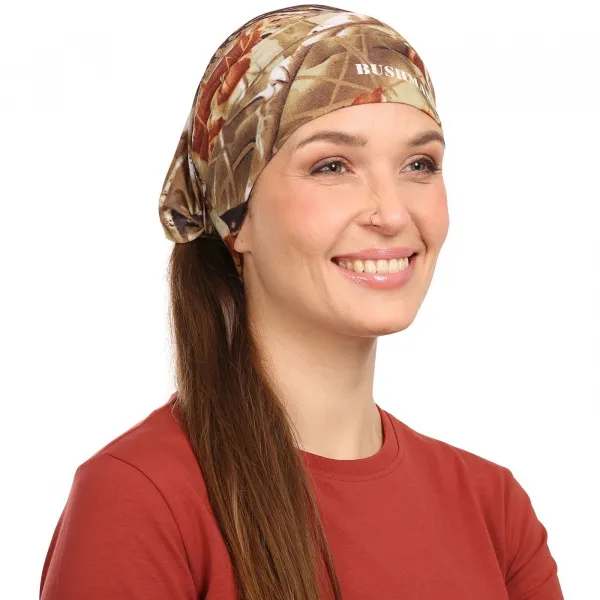 Bushman UNI multifunkčná šatka Bandana, antracitový UNI