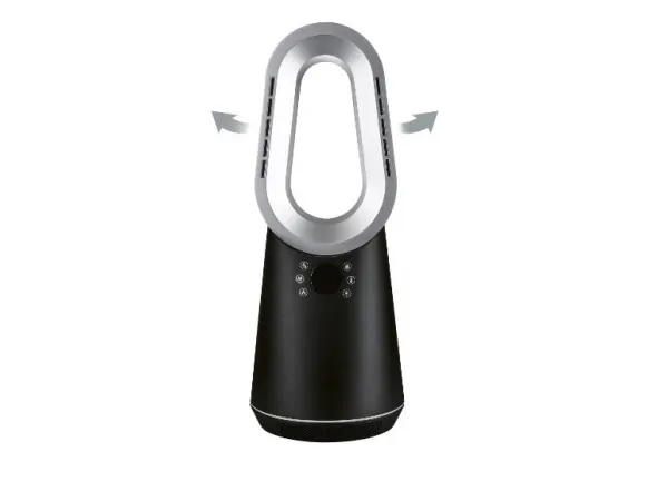 Tronic® Teplovzdušný ventilátor (čierna)