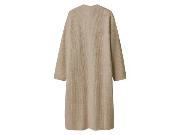 esmara® Dámsky dlhý kardigán (béžová, XL (48/50))