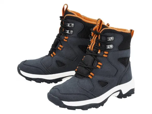 esmara® Chlapčenské čižmy (navy modrá/oranžová, 31)