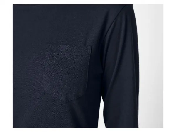 esmara® Dámske pyžamové tričko s dlhým rukávom (navy modrá, XS (32/34))