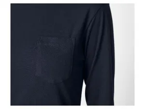 esmara® Dámske pyžamové tričko s dlhým rukávom (navy modrá, XS (32/34))