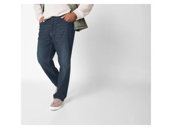 esmara Men Pánske termorifle „Straight Fit" XXL (modrá, 62 (46/32))