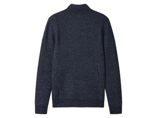 esmara Men Pánske pletená mikina (tmavomodrá, XXL (60/62))