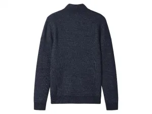 esmara Men Pánske pletená mikina (tmavomodrá, XXL (60/62))