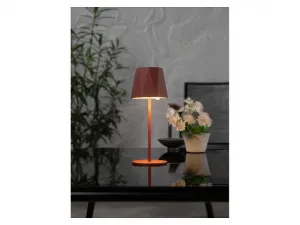 Livarno home Aku LED stolná lampa (červená)