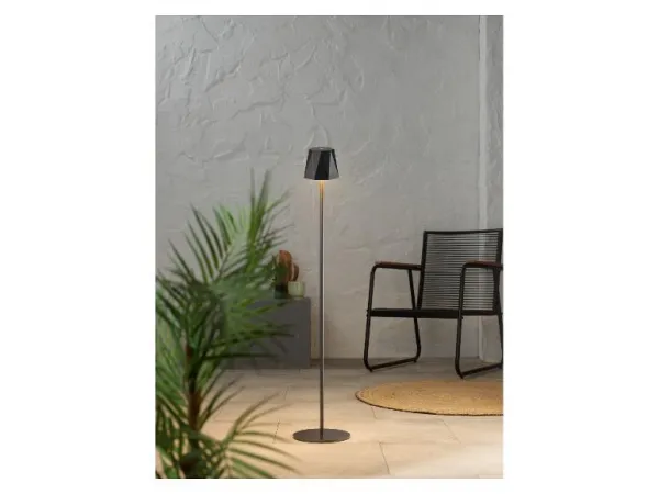 Livarno Home Aku LED stojacia lampa (antracitová)