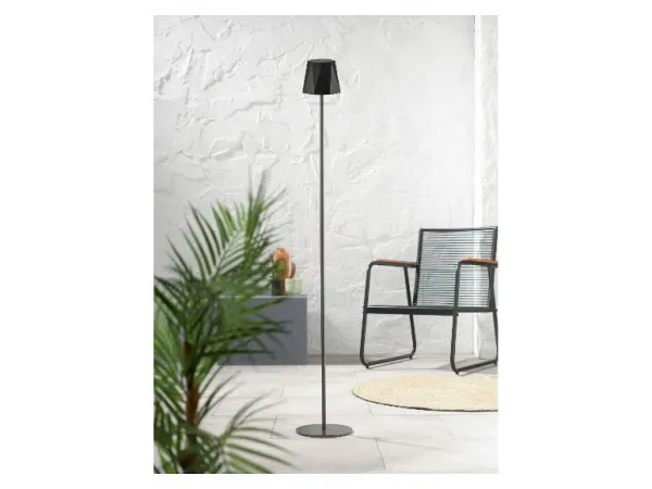 Livarno Home Aku LED stojacia lampa (antracitová)