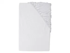 Livarno® Napínacia džersejová plachta, 140 – 160 x 200 cm (sivá)