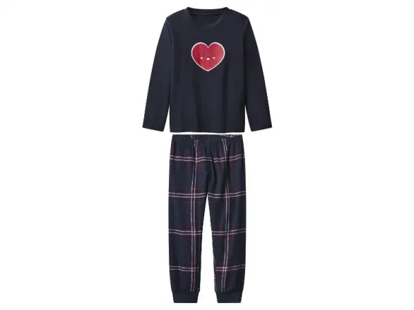 lupilu® Dievčenské pyžamo (navy modrá, 98/104)