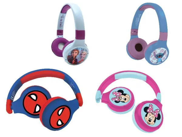 Lexibook Detské Bluetooth® slúchadlá 2 v 1