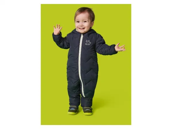 lupilu® Overal pre bábätká do kočíka (navy modrá, 74/80)