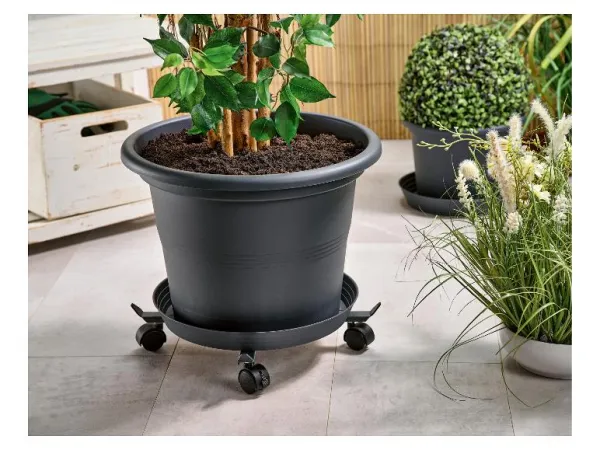 Parkside® Teleskopický vozík pod črepník, 100 kg (antracitová)