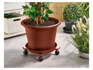 Parkside® Teleskopický vozík pod črepník, 100 kg (terakota)