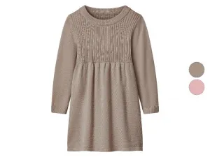 lupilu® Dievčenské pletené šaty s merino vlnou Premium