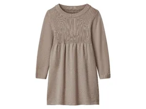 lupilu® Dievčenské pletené šaty s merino vlnou Premium
