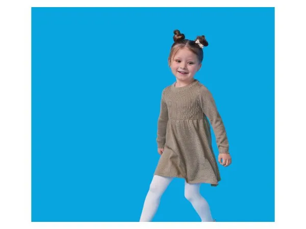 lupilu® Dievčenské pletené šaty s merino vlnou Premium