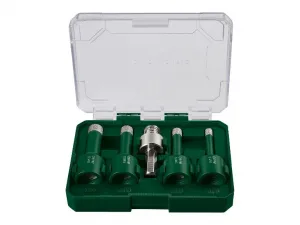Parkside® Súprava diamantových vrtákov na dlaždice, 5-dielna