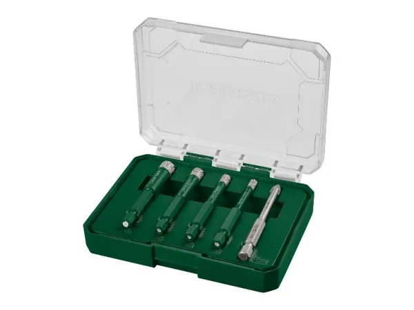 Parkside® Súprava diamantových vrtákov na dlaždice, 5-dielna