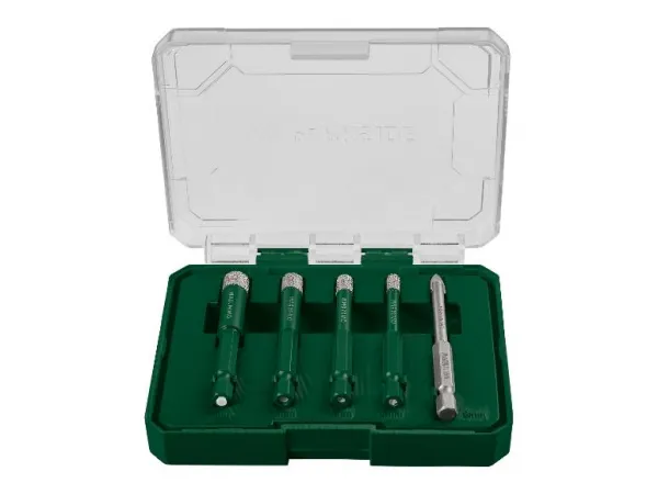 Parkside® Súprava diamantových vrtákov na dlaždice, 5-dielna