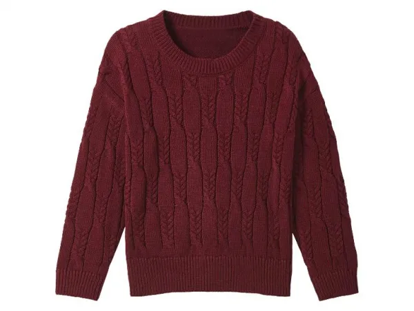 lupilu® Dievčenský sveter (bledoružová, 122/128)