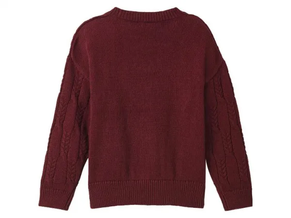 lupilu® Dievčenský sveter (bledoružová, 122/128)