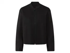 esmara® Dámska bomber bunda (čierna, M (40/42))