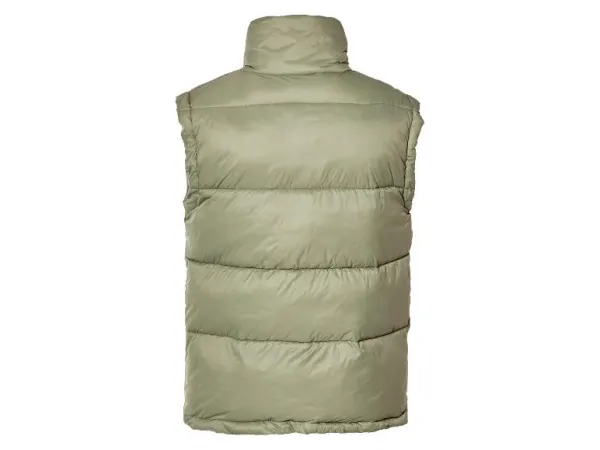 esmara® Dámska prešívaná vesta (kaki, L (44/46))