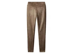 esmara® Dámske velúrové džegíny (hnedá, M (40/42))