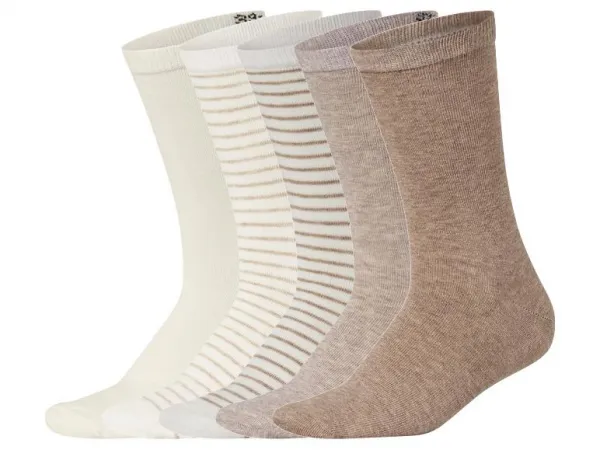 esmara® Dámske ponožky, 5 párov