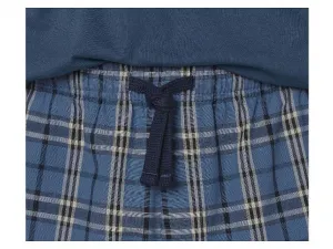 esmara Men Pánske pyžamo (károvaná/navy modrá, M (48/50))