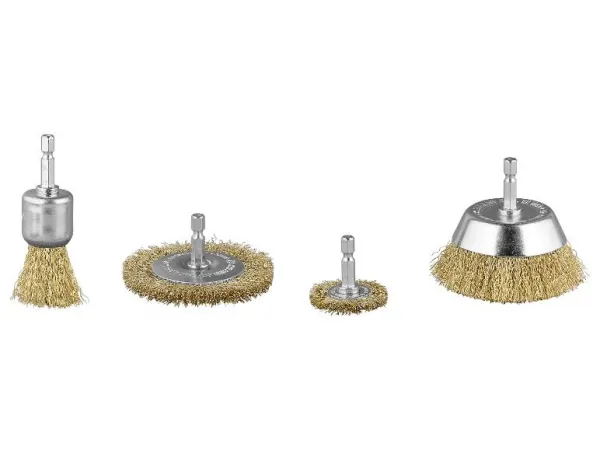 Parkside® Príslušenstvo k vŕtačke (súprava drôtených kief Pdbv 4 A1)