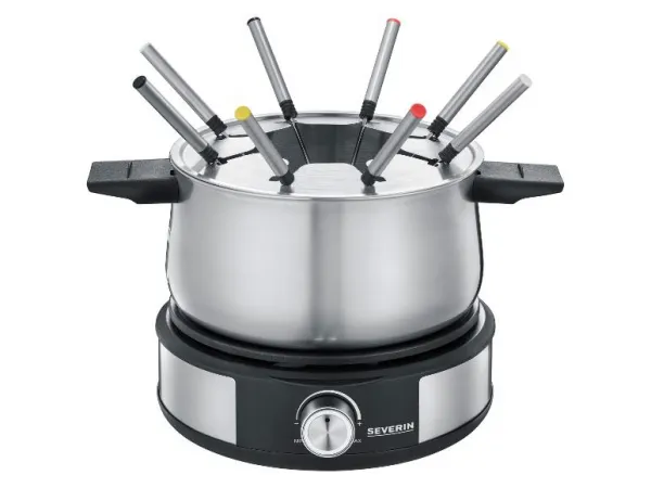Severin Fondue set a prístroj na prípravu palaciniek 2 v 1 FO 2471-160