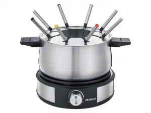 Severin Fondue set a prístroj na prípravu palaciniek 2 v 1 FO 2471-160